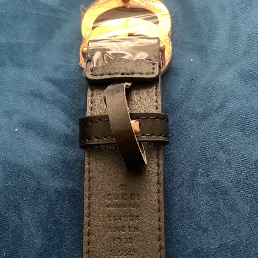 Double G Inspired Leather Belt - Picture 6 of 6